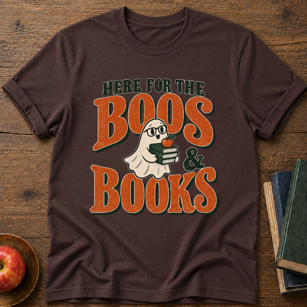 Boos & Books T-shirt